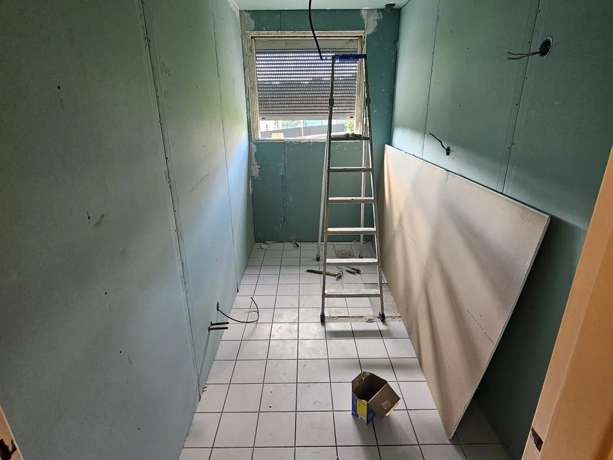 Douche italienne noir & blanc — avant